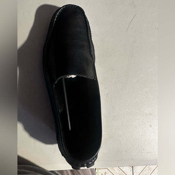 Saks Fifth Ave Men Leather Loafers Size 11 - Picture 3 of 7